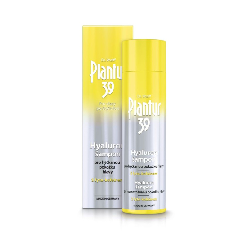 Plantur 39 Hyaluron šampon proti vypadávání vlasů s kyselinou hyaluronovou 250 ml