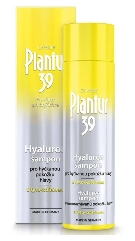 Plantur 39 Hyaluron šampon proti vypadávání vlasů s kyselinou hyaluronovou 250 ml