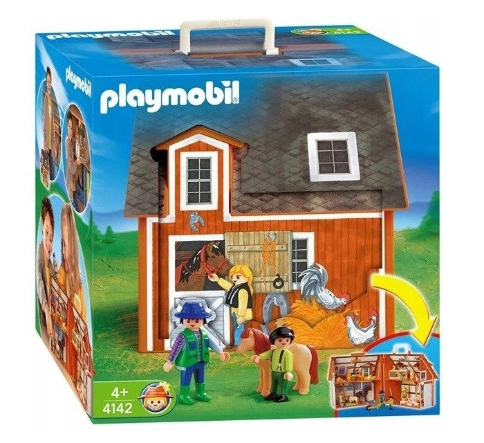 Playmobil přenosná farma – sada figurek