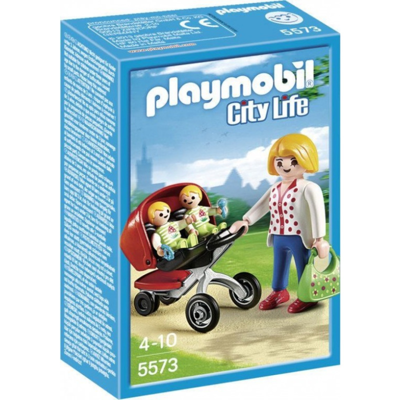Playmobil 5573 Kočárek pro dvojčata