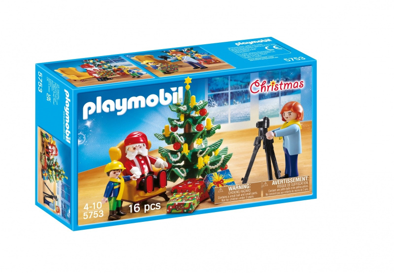Playmobil 5753 Christmas Fotografie s Mikulášem