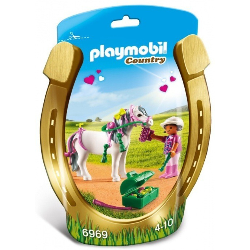 Playmobil 6969 zdobení poníků "srdíčko"