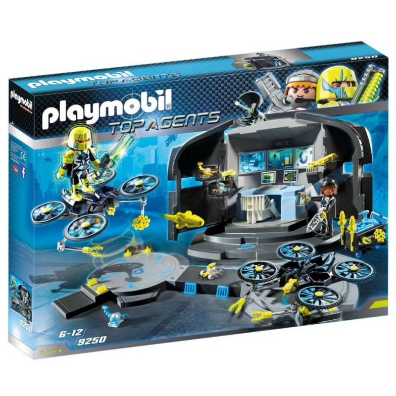 Playmobil 9250 dr. drone's velitelské centrum