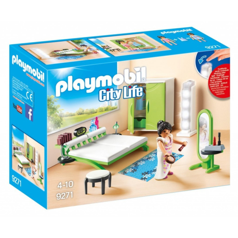 Playmobil 9271 ložnice se světlem