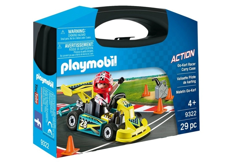 Playmobil 9322 Přenosný box Motokára