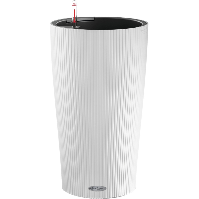 Lechuza Květináč Cilindro Color 32 bílý, 560 x 320 x 320 mm