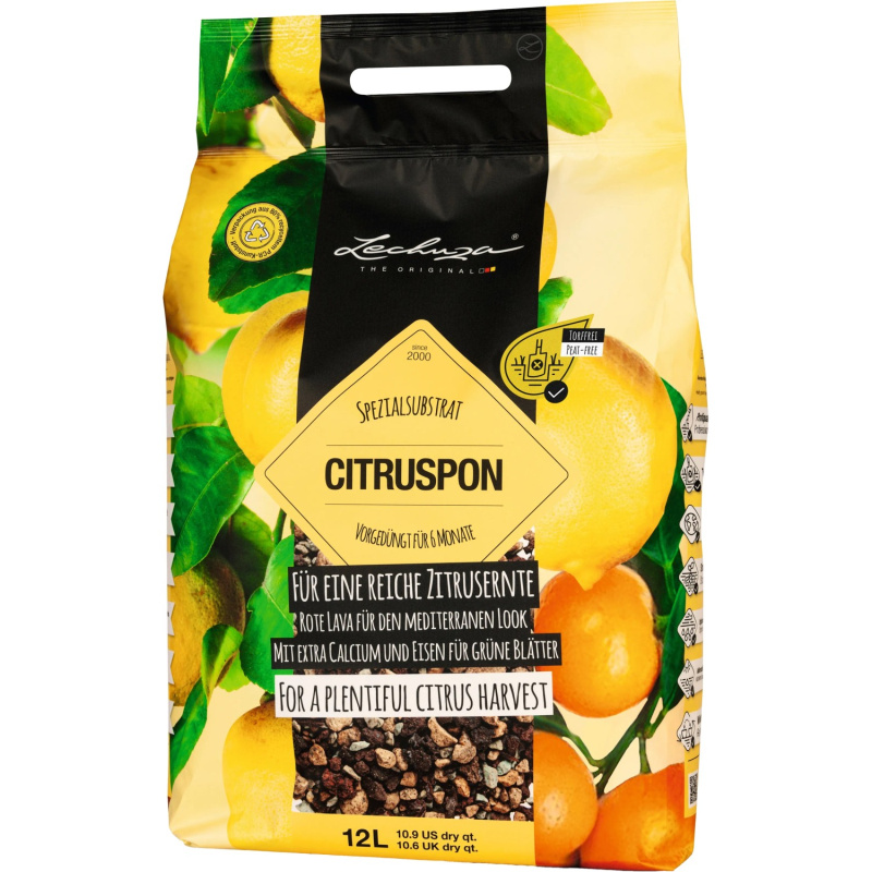 LECHUZA CITRUSPON Speciální substrát pro citrusy 12 l