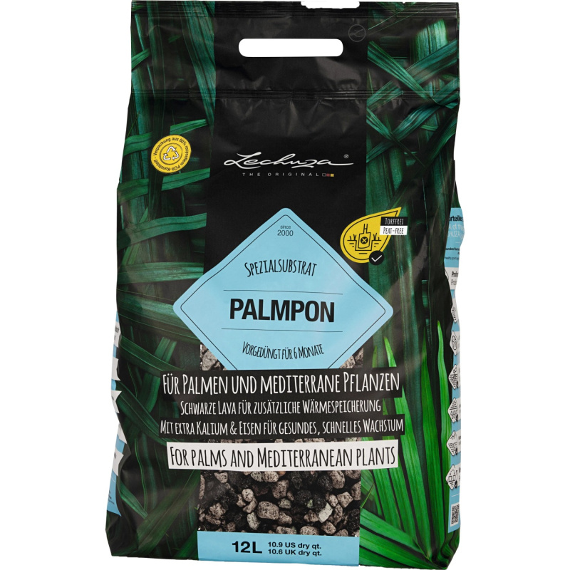 LECHUZA PALMPON Speciální substrát pro palmy a středomořské rostliny 12 l