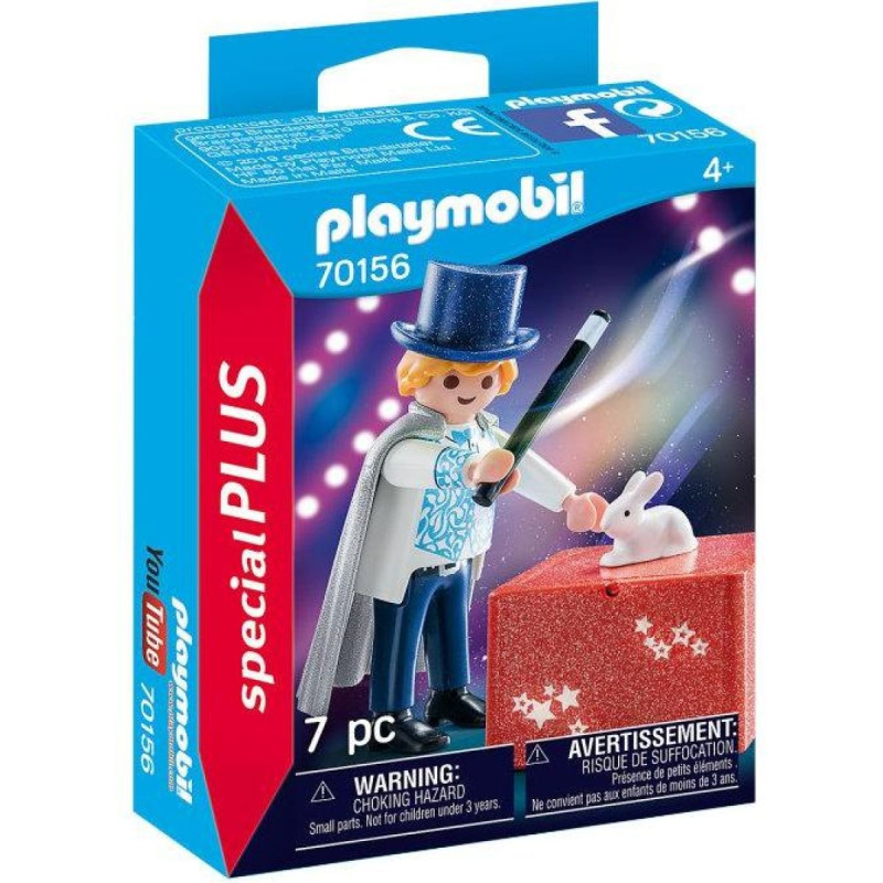 Playmobil 70156 Kouzelník s kouzelnou bedýnkou
