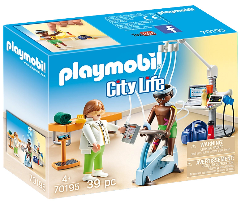 PLAYMOBIL® City Life 70195 Fyzioterapeut