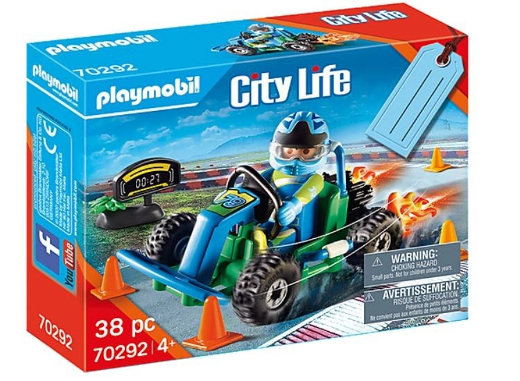 Playmobil 70292 Závodník motokár
