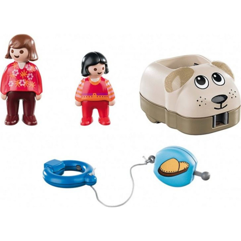 PLAYMOBIL® 1.2.3 70406 Můj tahací pejsek