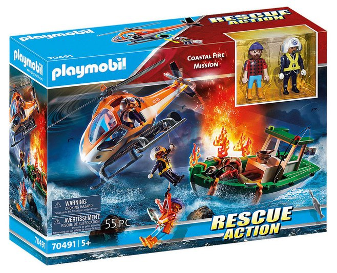 Playmobil 70491 pobřežní požární mise
