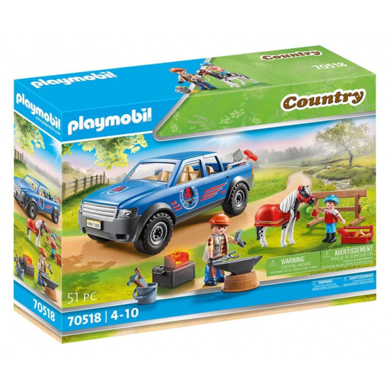 PLAYMOBIL® 70518 Mobilní podkovářství