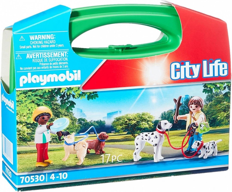 Playmobil 70530 Venčení psů, přenosný box