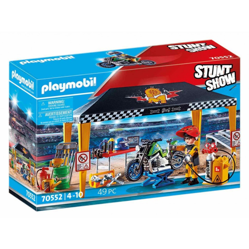 Playmobil 70552 stuntshow servisní stan