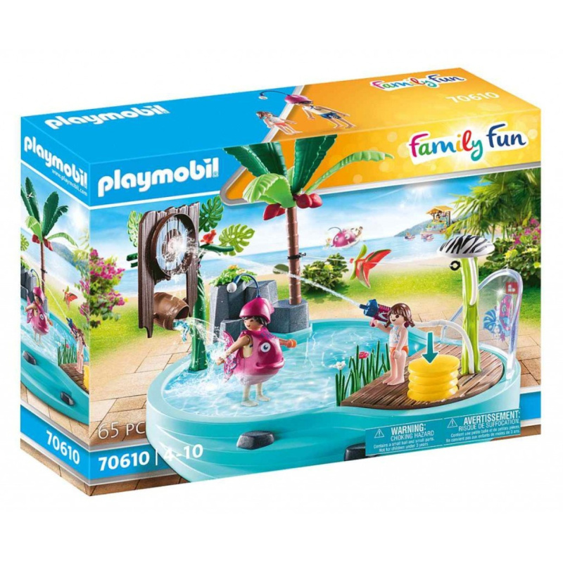 Playmobil 70610 zábavný bazén se stříkající vodou