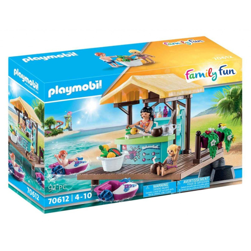 PLAYMOBIL® 70612 Půjčovna šlapadel s džusovým barem