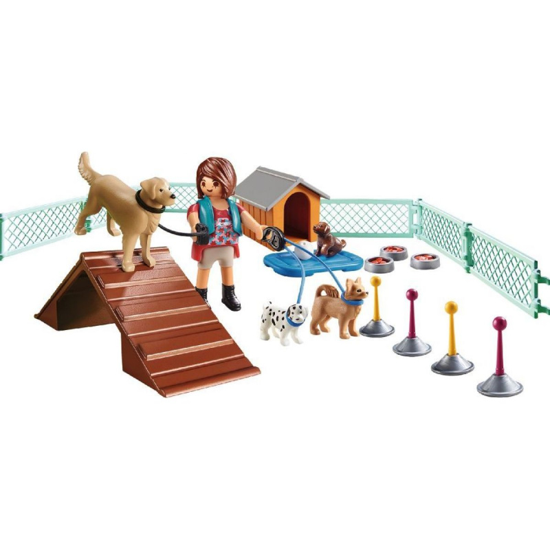 Sada figurek City Life 70676 Dárková sada Dog Trainer