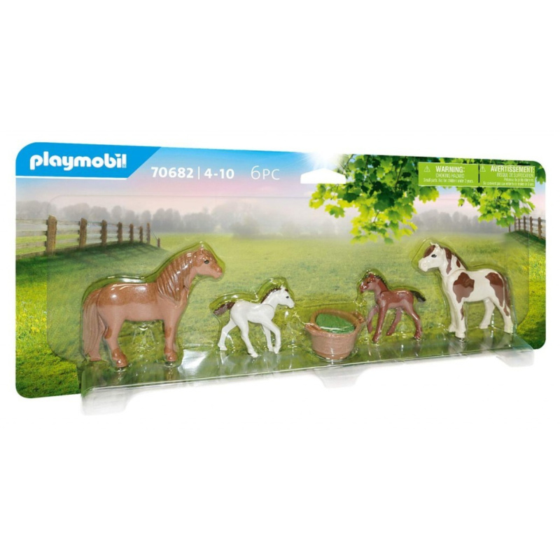 Playmobil 70682 poníci s hříbátky
