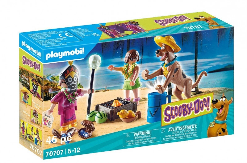 Playmobil 70707 SCOOBY-DOO! Dobrodružství s Witch Doctor