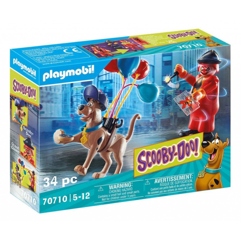 Playmobil 70710 SCOOBY-DOO! Dobrodružství s Ghost Clown