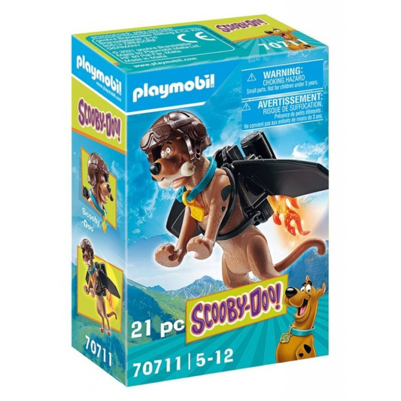 Playmobil 70711 scooby-doo! sběratelská figurka pilot