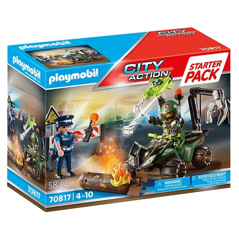 Playmobil 70817 starter pack policie: nebezpečné cvičení