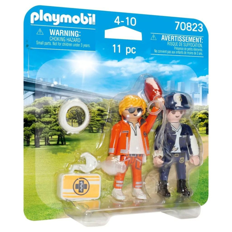 Playmobil 70823 Pohotovostní lékař a policistka