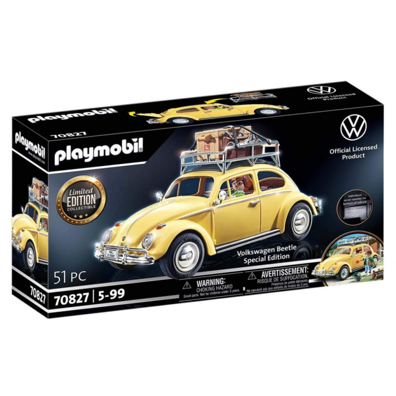 Playmobil 70827 volkswagen brouk chrome speciální edice