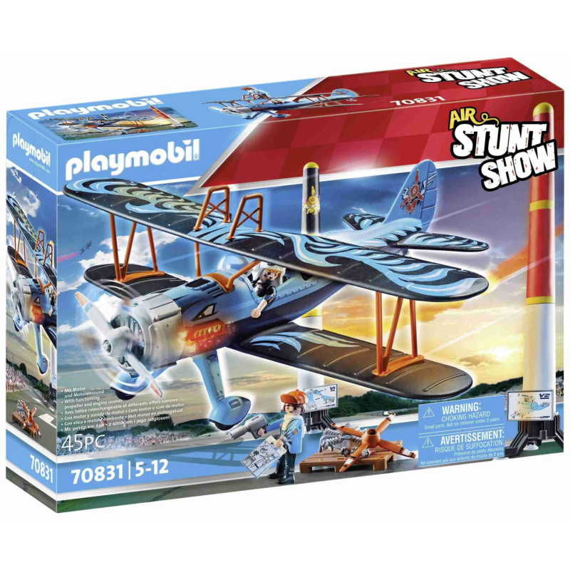 PLAYMOBIL® 70831 Air Stuntshow Dvouplošník Fénix