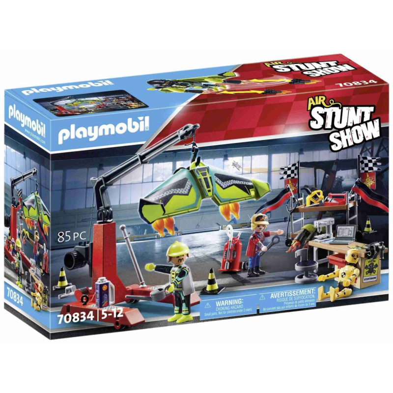 PLAYMOBIL® 70834 Air Stuntshow Servisní stanice