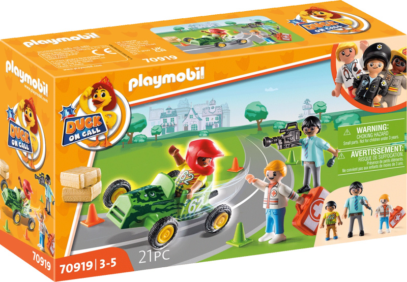 Playmobil 70919 Záchranná akce: Pomozte závodníkovy!