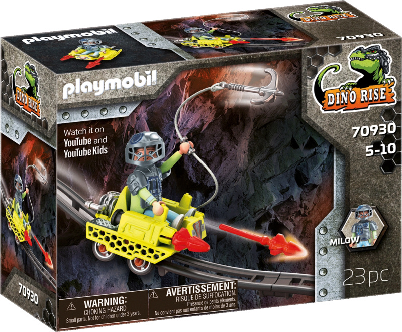 PLAYMOBIL® Dino Rise 70930 Důlní vozík