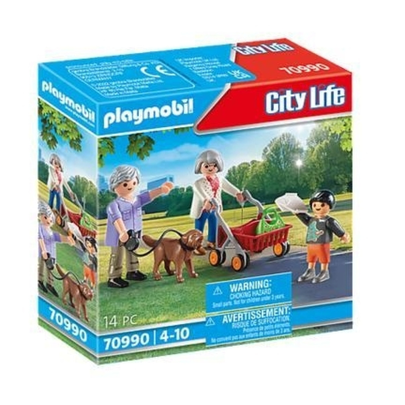 Playmobil 70990 prarodiče s vnukem
