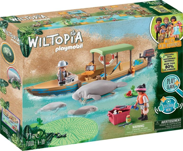 PLAYMOBIL® 71010 Výlet člunem za kapustňáky