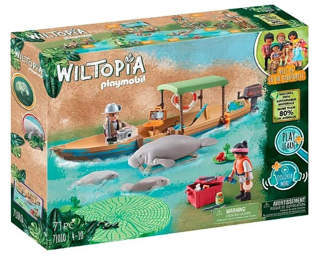 PLAYMOBIL® 71010 Výlet člunem za kapustňáky