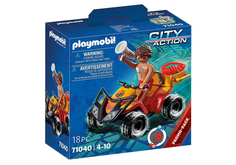 Playmobil 71040 Záchranářská rychlostní čtyřkolka