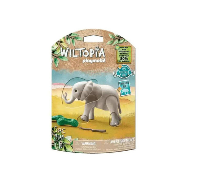 Wiltopia sada figurek 71049 Sloní mládě