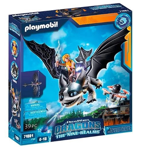 Dragons 71081 Sada figurek Thunder & Tom