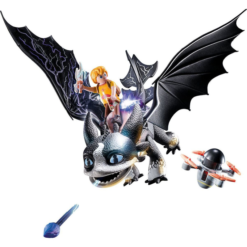Dragons 71081 Sada figurek Thunder & Tom