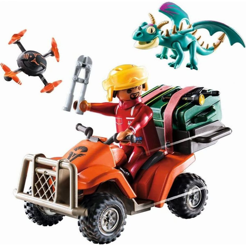 Dragons 71085 Sada figurek Icaris Quad & Phil