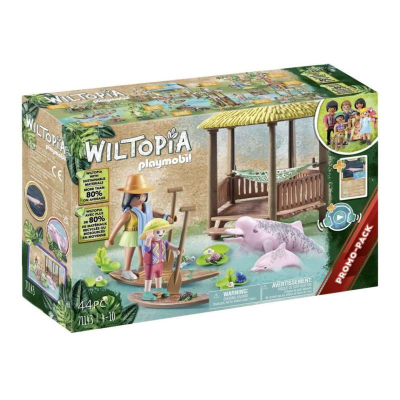 PLAYMOBIL® 71143 Wiltopia Výprava za říčními delfíny