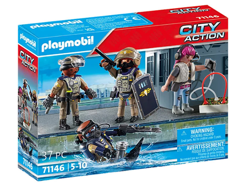 Sada figurek speciálního vojska City Action