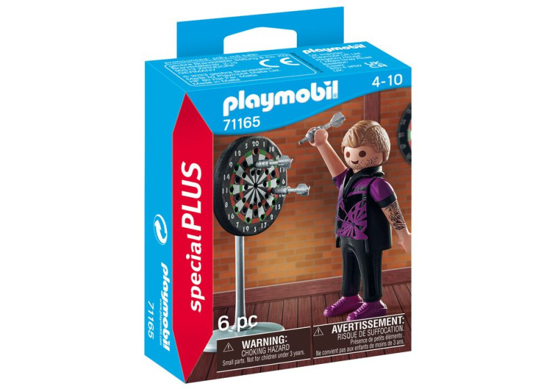 playmobil 71165 hráč šipek