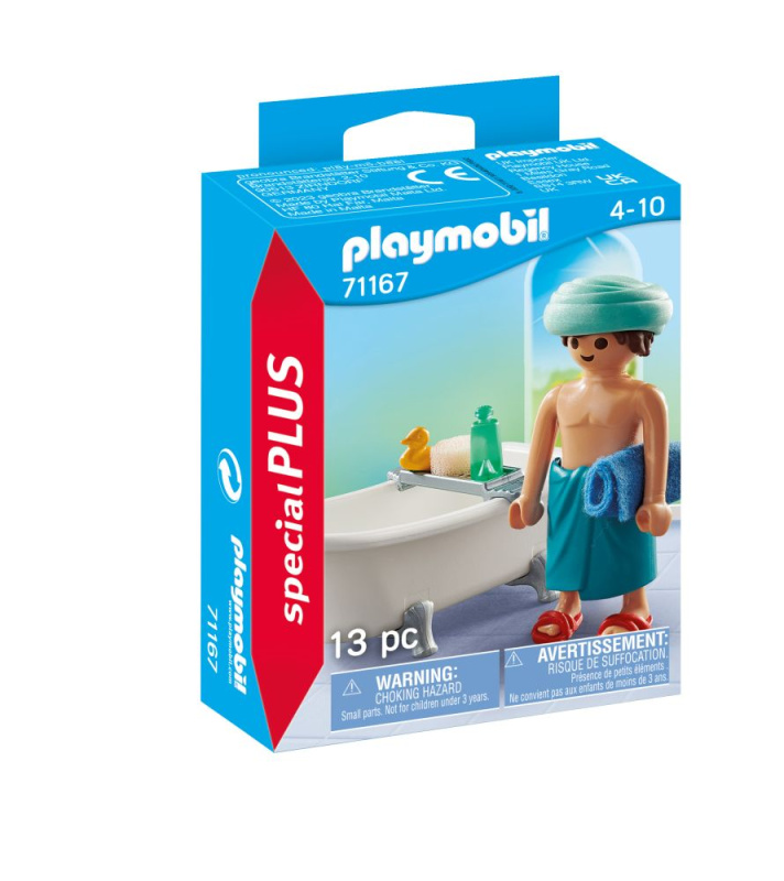 Playmobil 71167 muž ve vaně