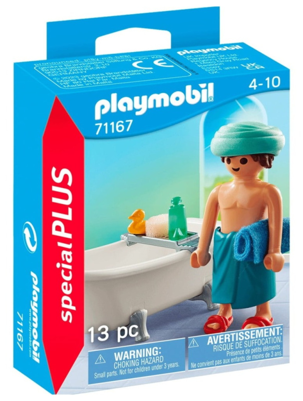 Playmobil 71167 muž ve vaně