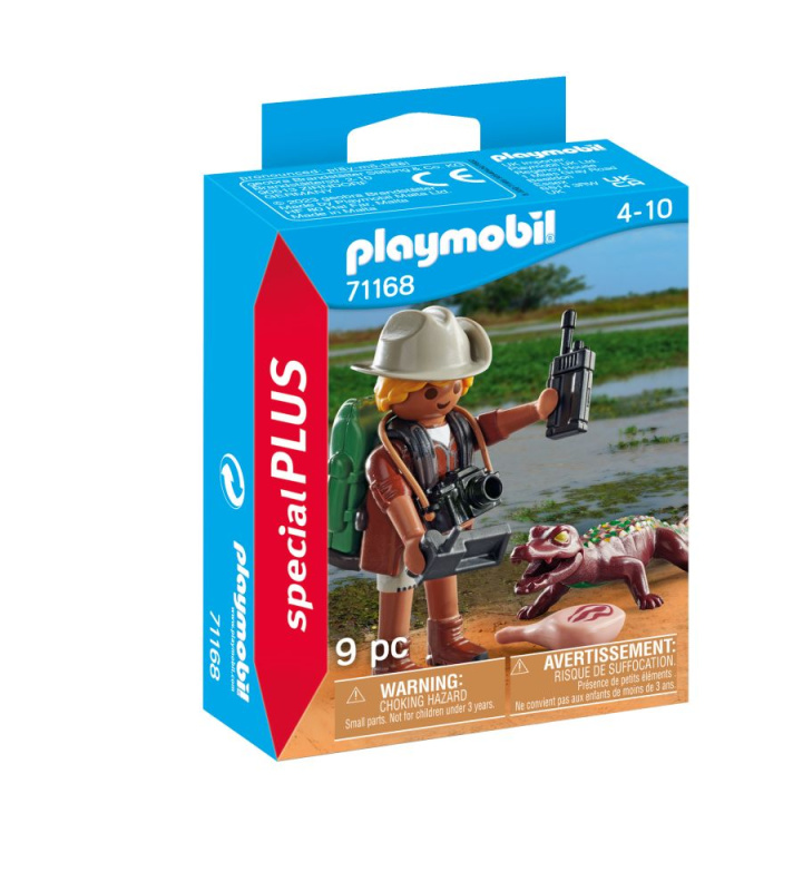 PLAYMOBIL 71168 Výzkumník s aligátorem