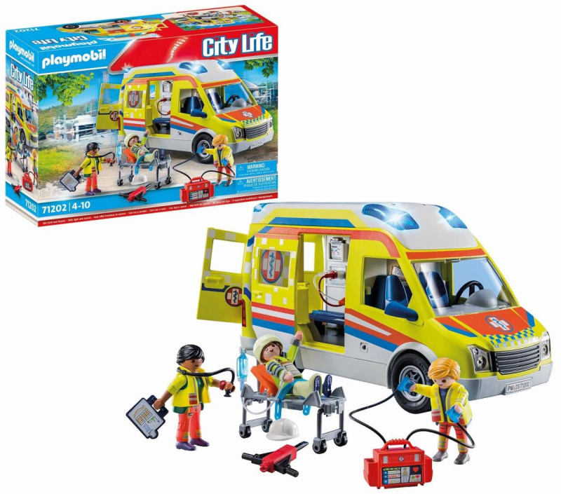 PLAYMOBIL® 71202 Sanitka se zvukem a světlem