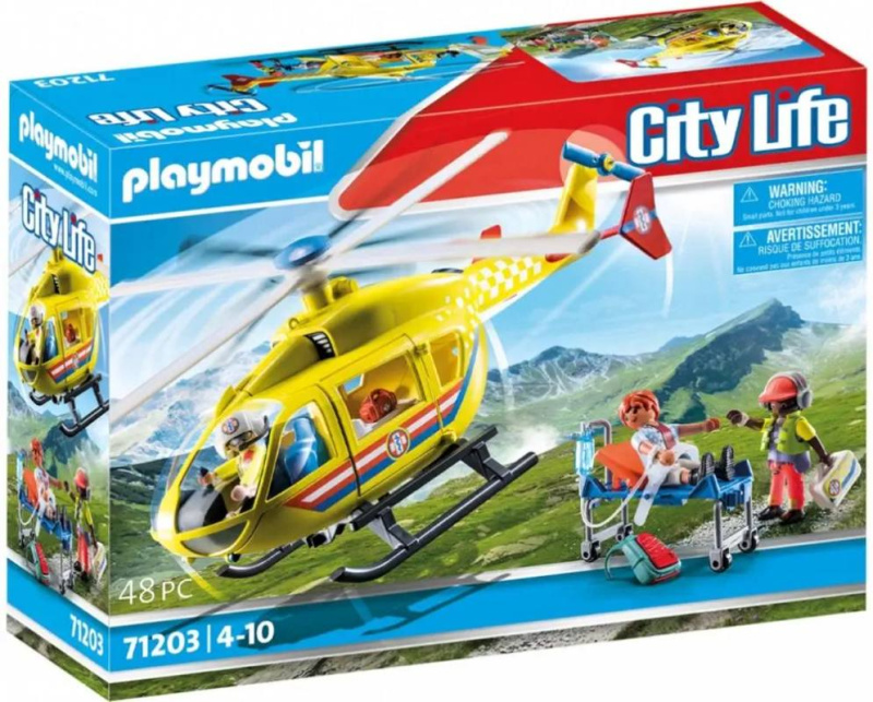 Playmobil 71203 Záchranářský vrtulník